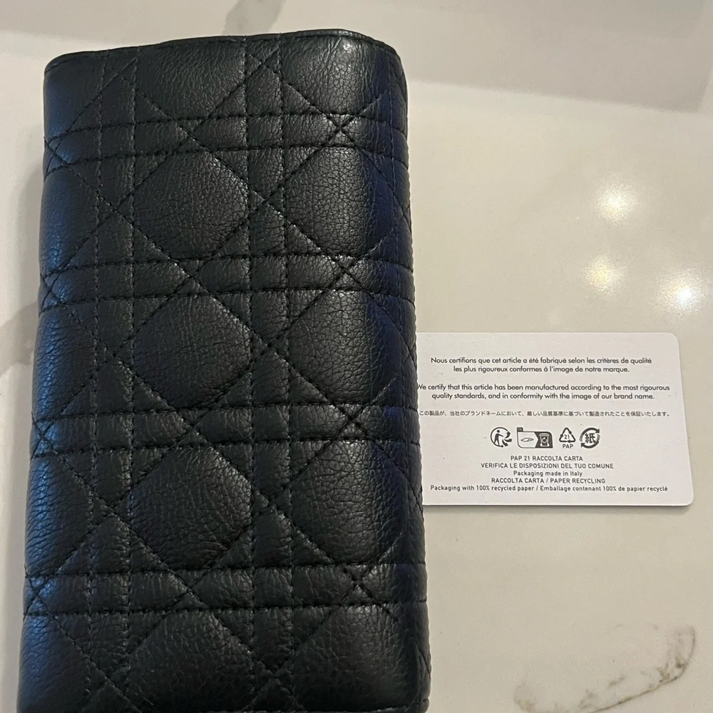 Dior Caro Long Wallet